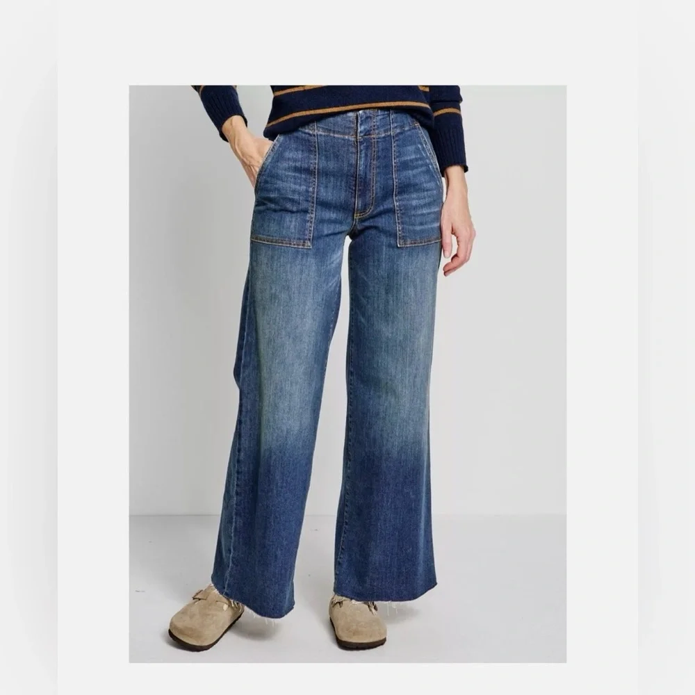 KUT From The Kloth - High Rise Meg Fab Ab Wide Leg Denim - Picture 2 of 16